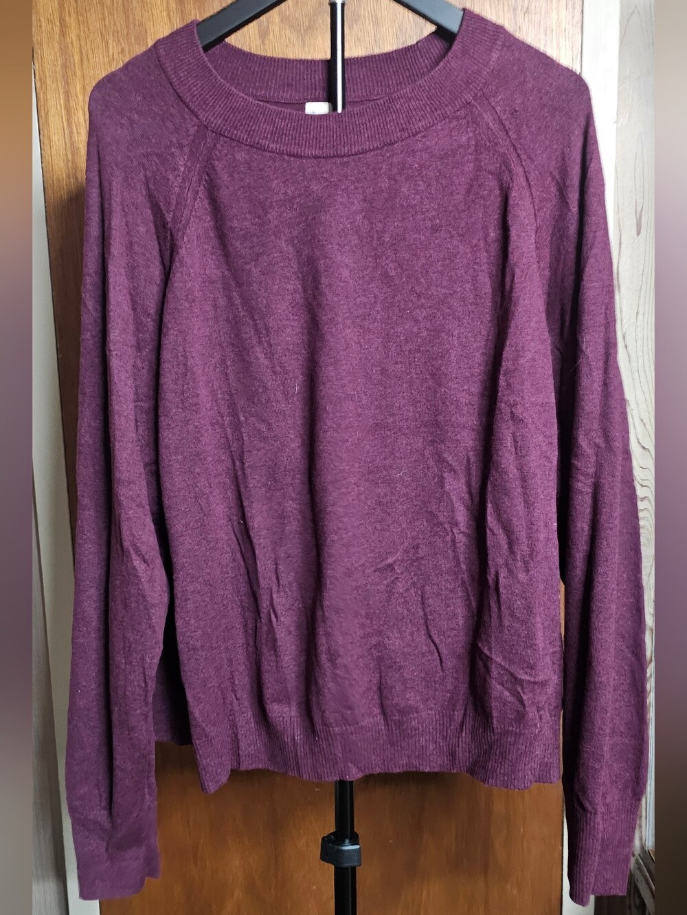 a new day Deep Plum Crewneck Sweater XXL